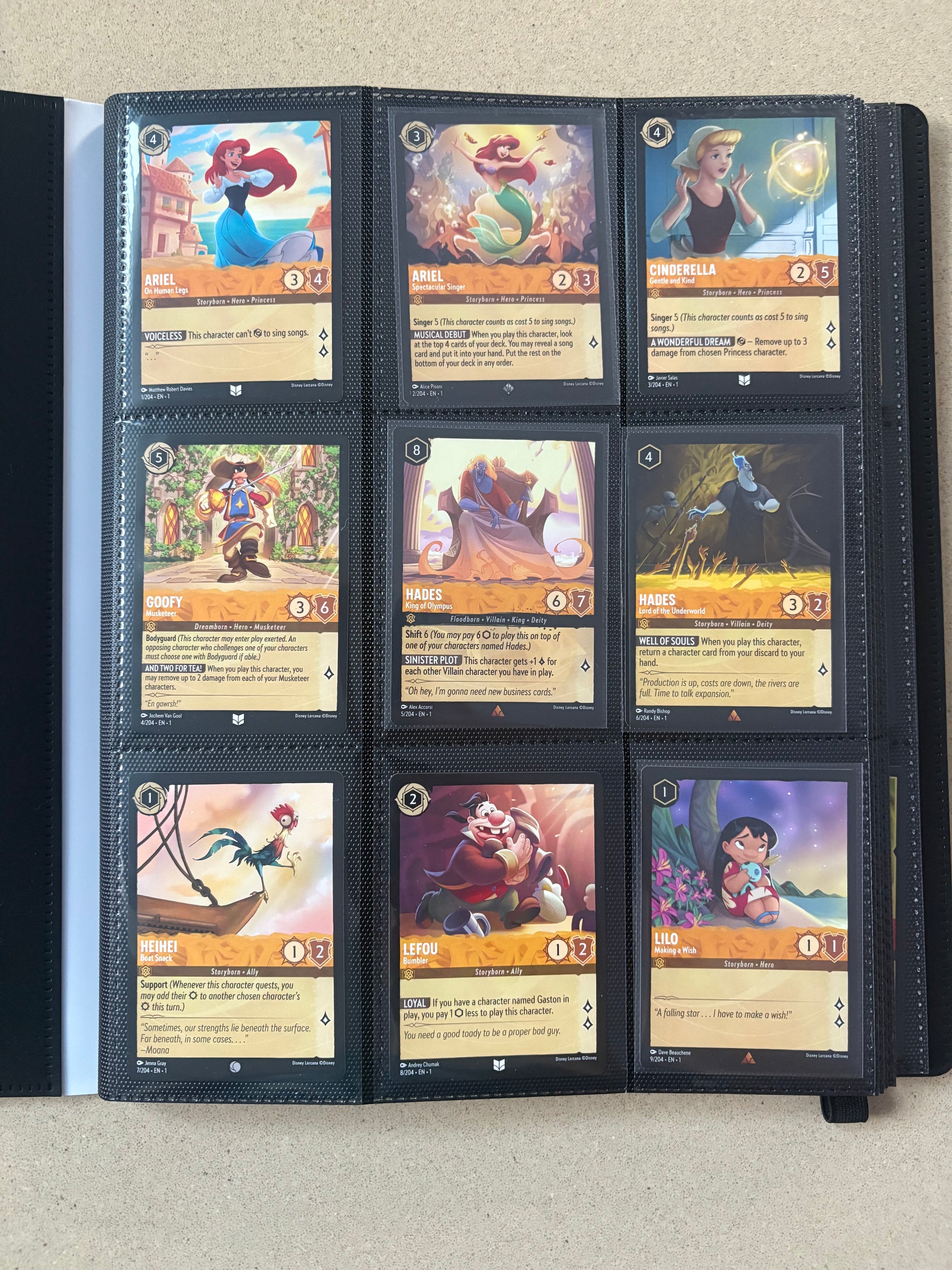 The First Chapter - Master set 204/204 non-foil cards