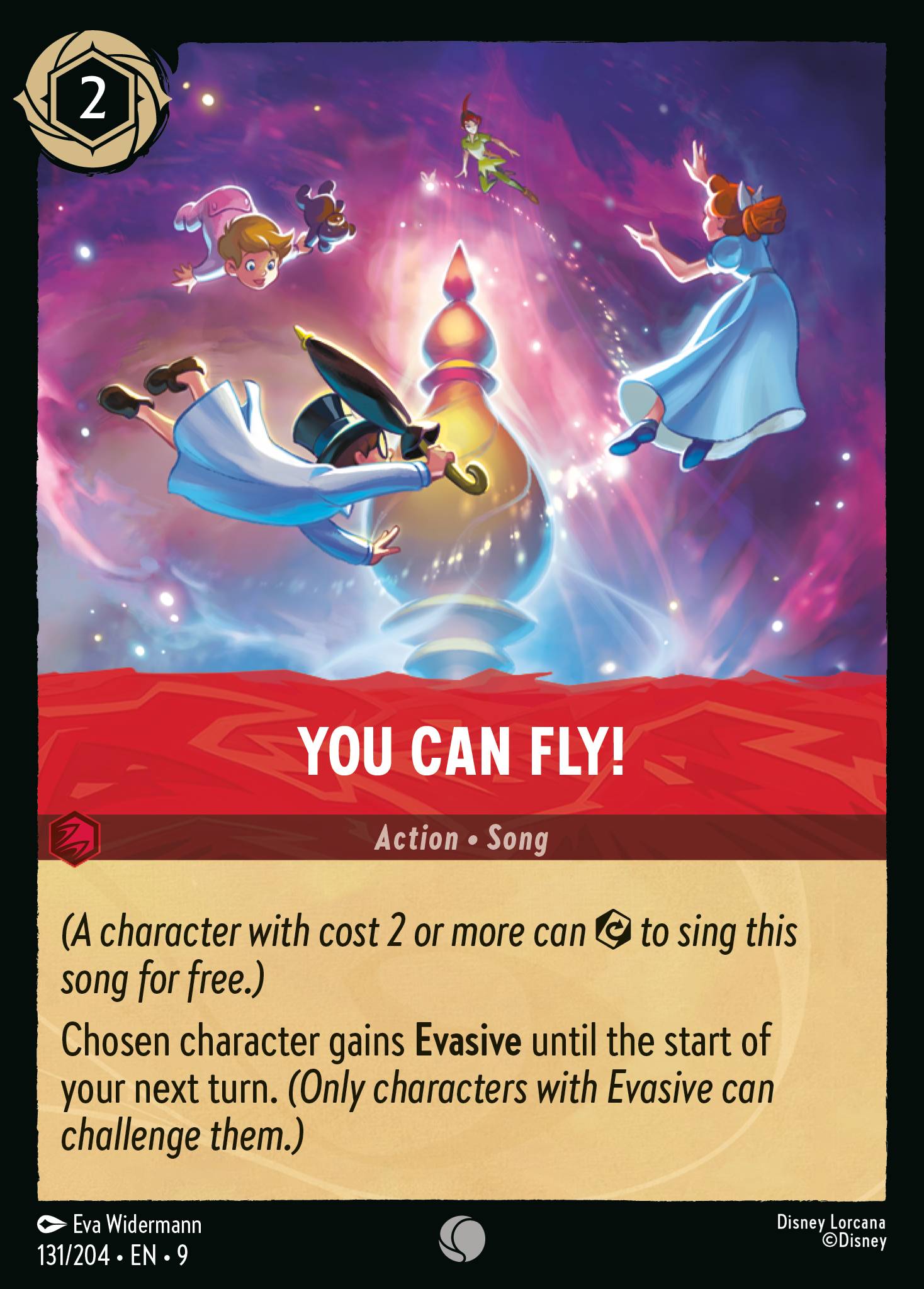 Disney Lorcana Fabled card #131 - You Can Fly! (Non-Foil)