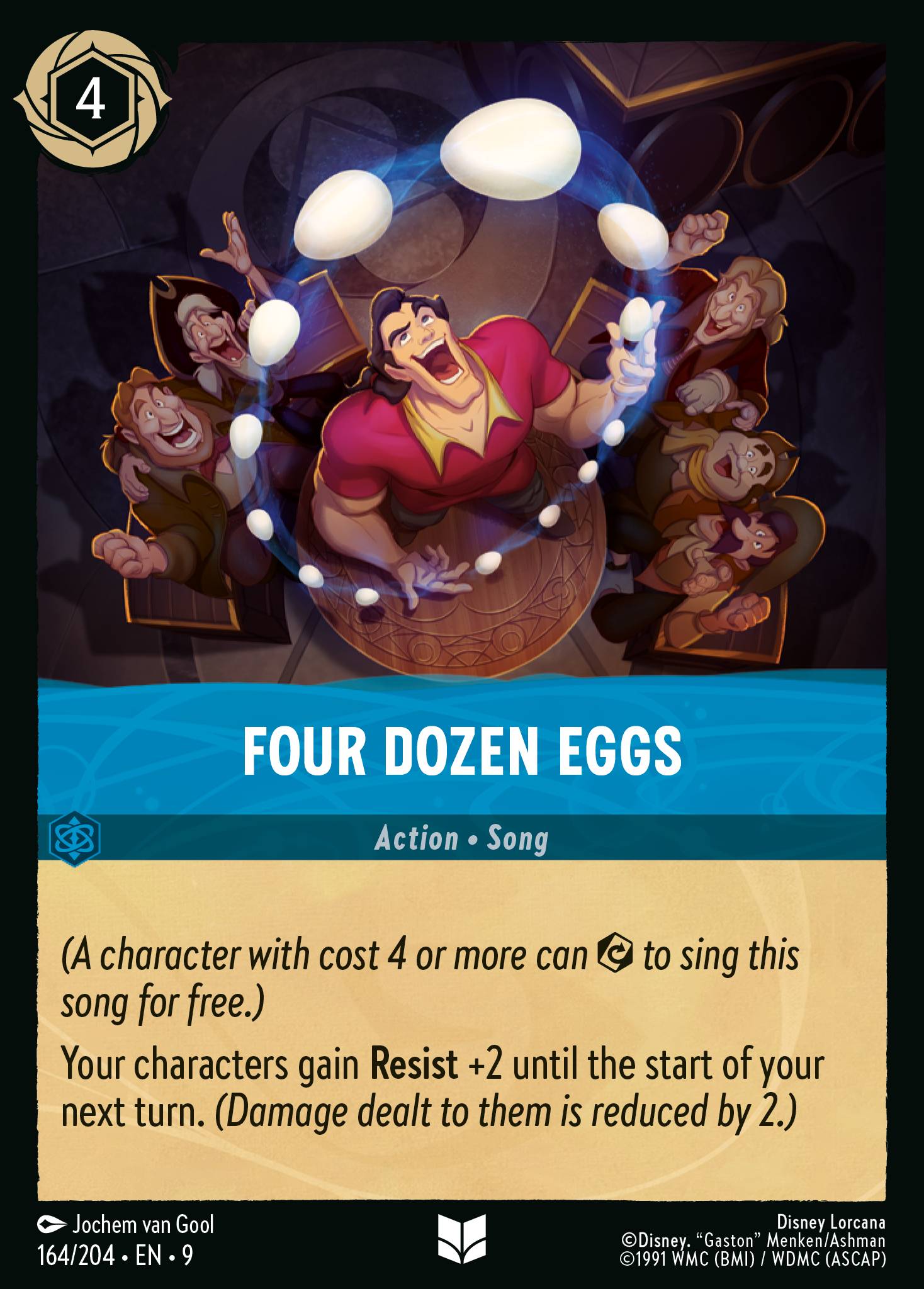 Disney Lorcana Fabled card #164 - Four Dozen Eggs (Non-Foil)