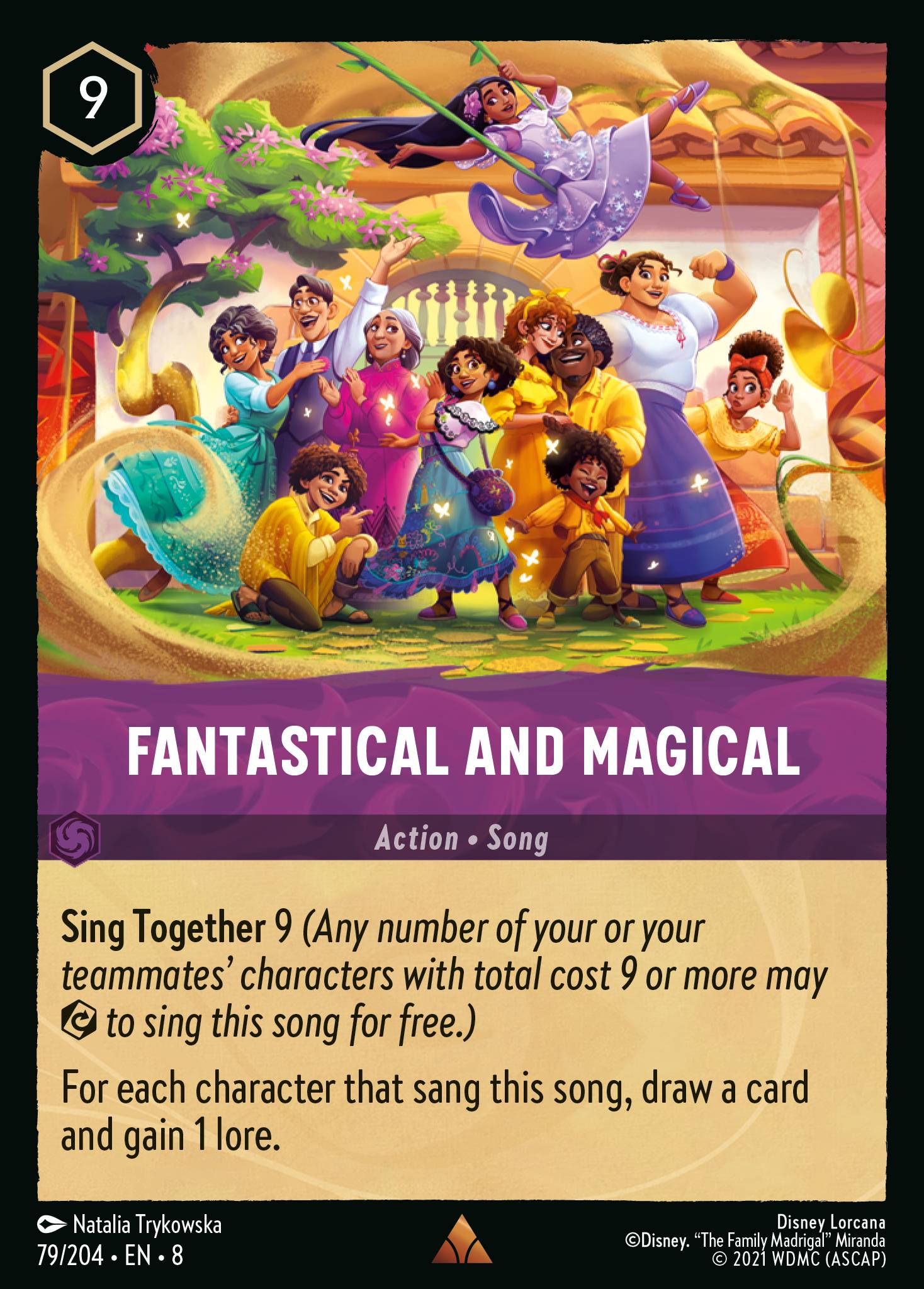 Disney Lorcana The Reign of Jafar card #79 - Fantastical and Magical (Cold Foil)