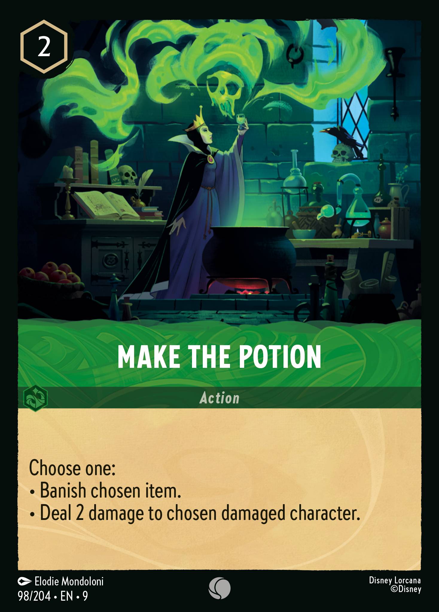 Disney Lorcana Fabled card #98 - Make the Potion (Non-Foil)