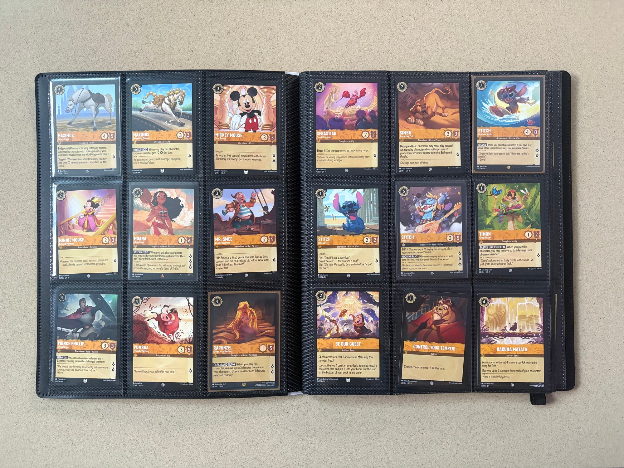 The First Chapter - Master set 204/204 non-foil cards