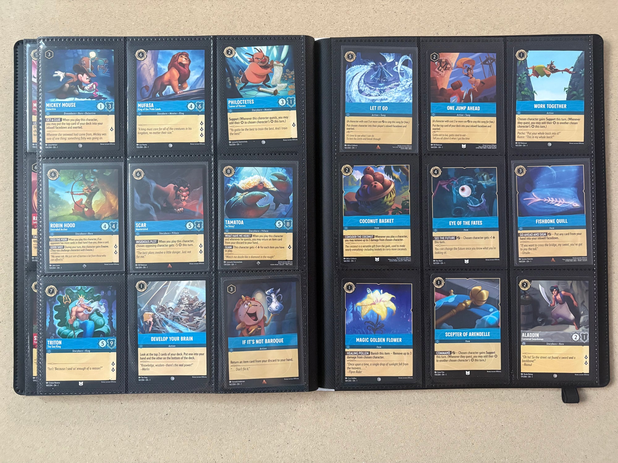 The First Chapter - Master set 204/204 non-foil cards